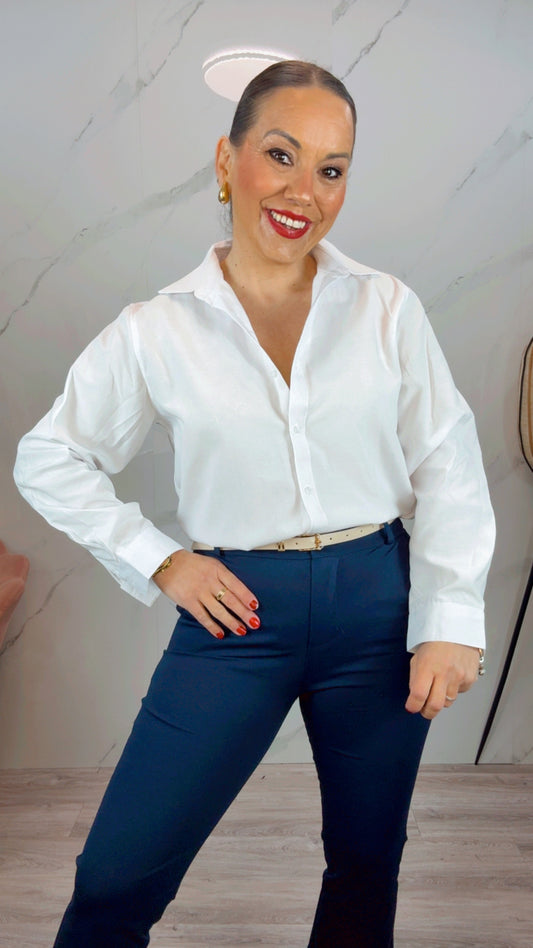 Camisa Básica Blanca