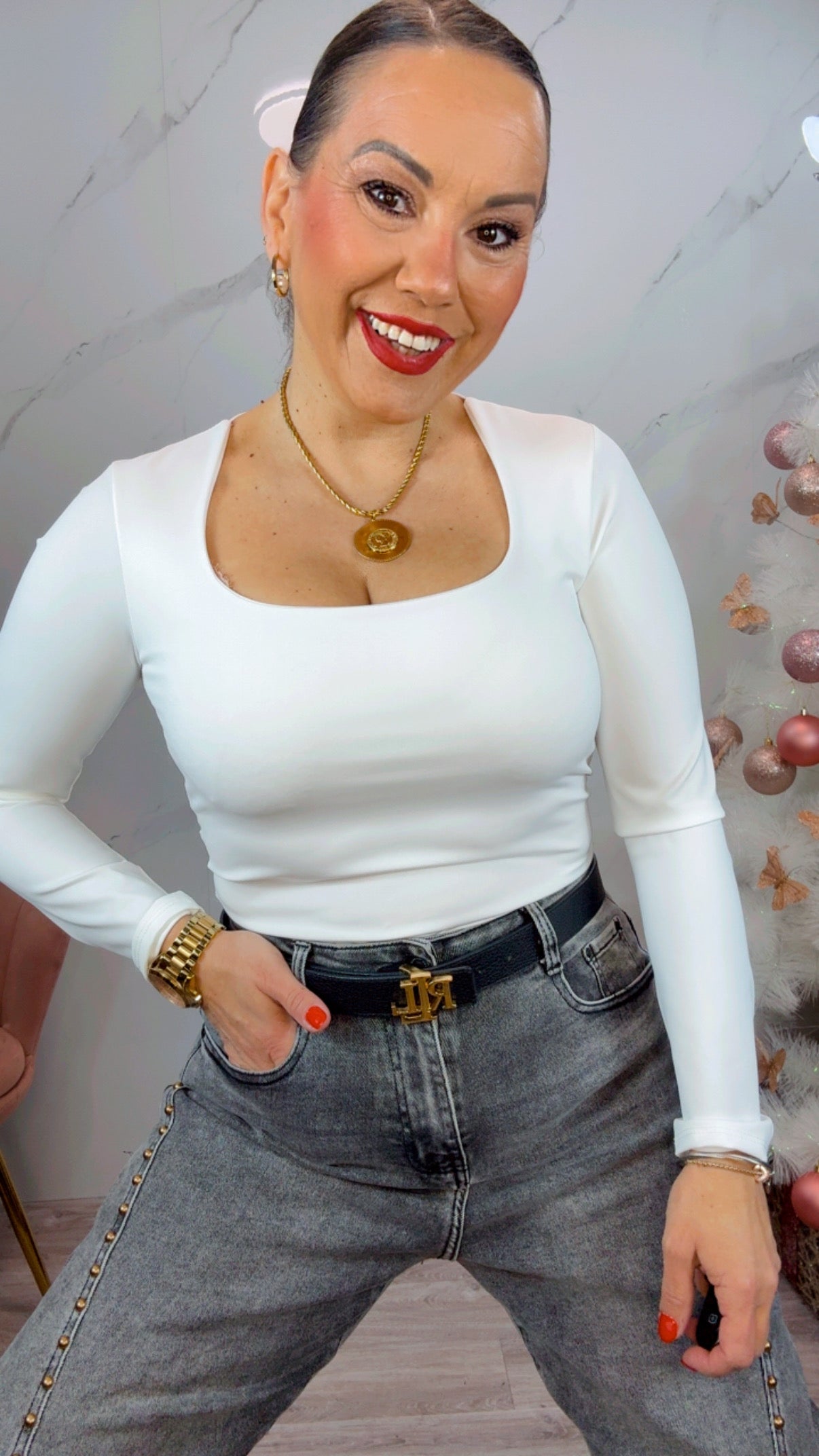 Top Licra Blanco
