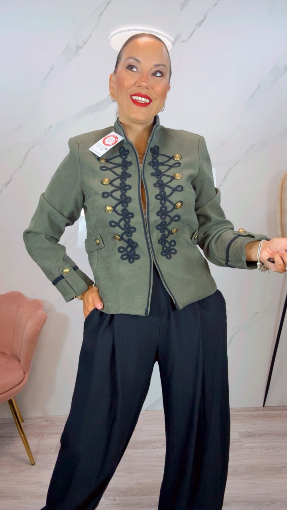 Chaqueta Almirante Verde
