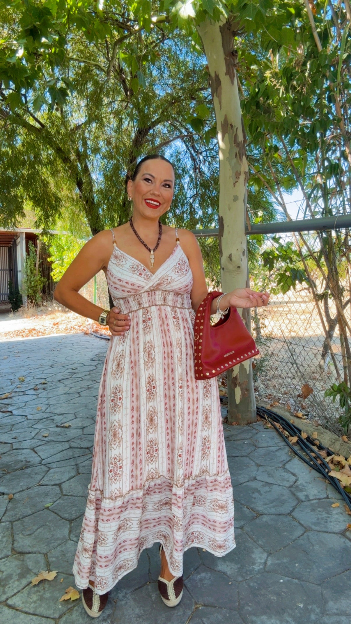 Vestido Zoco Burdeos
