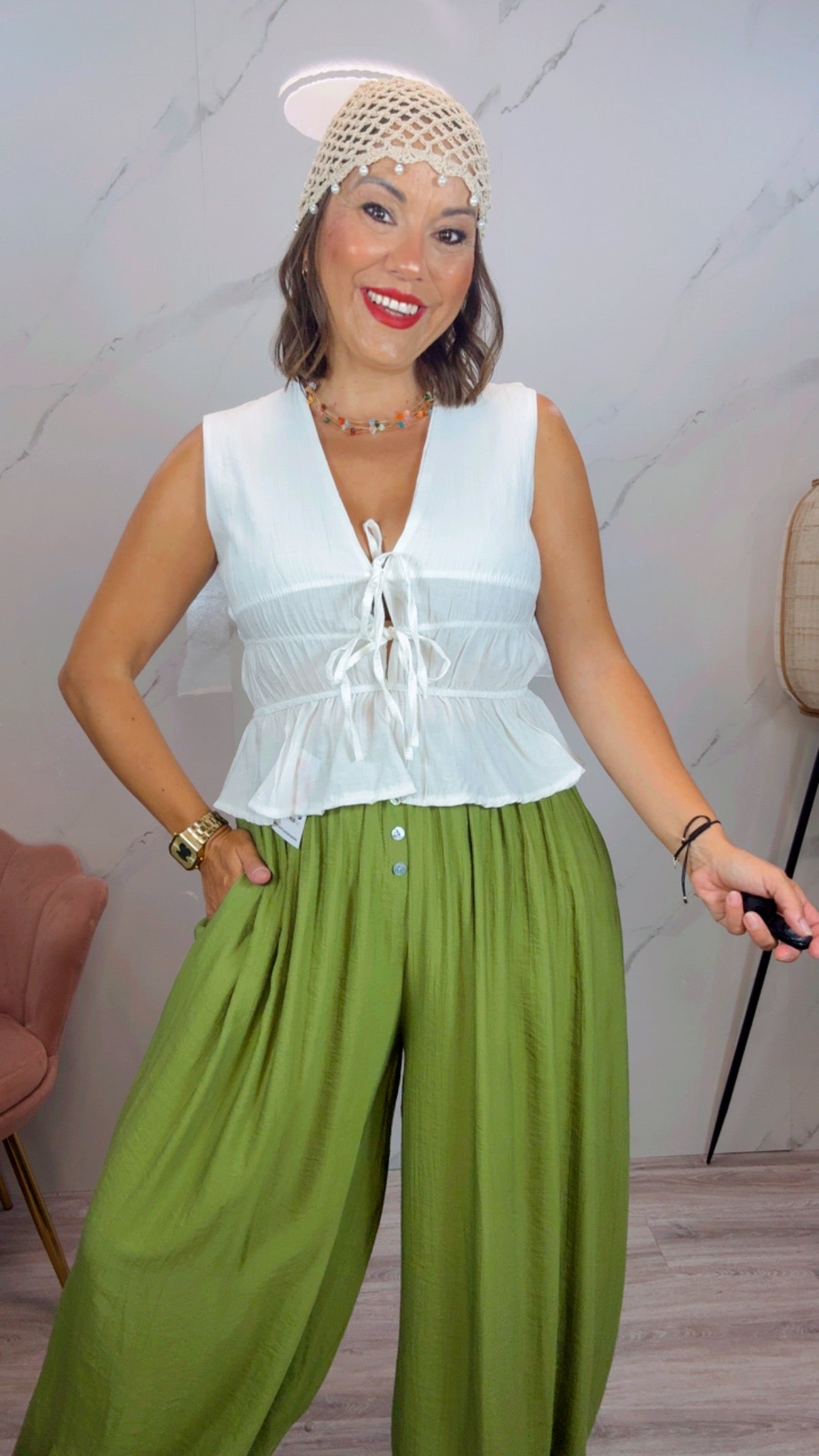 Top Carmen Blanco