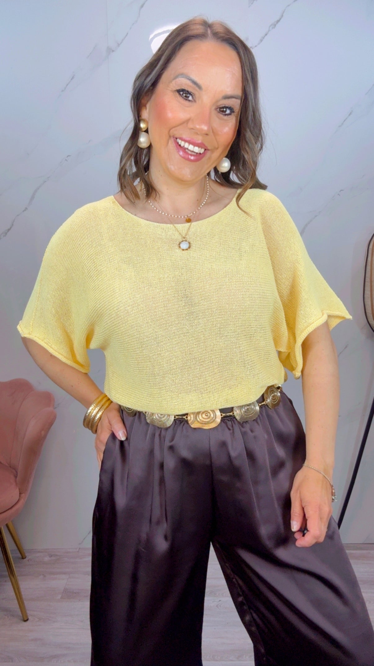 Jersey Hilo Amarillo