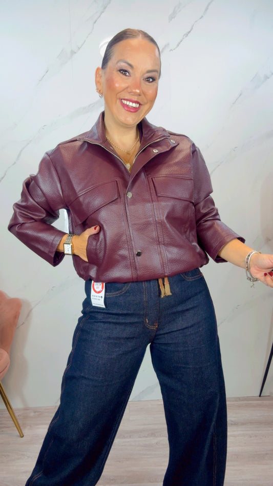 Bomber polipiel Burdeos