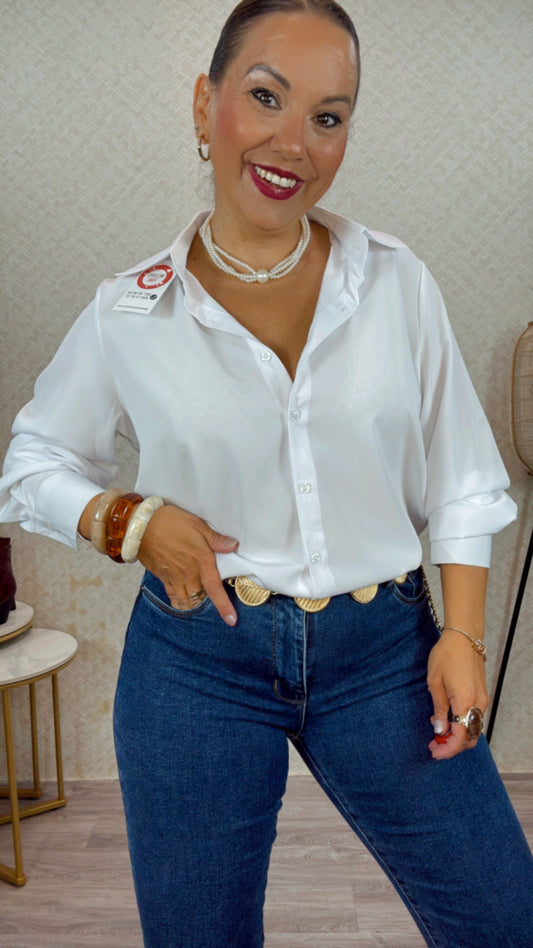 Camisa Básica Blanca