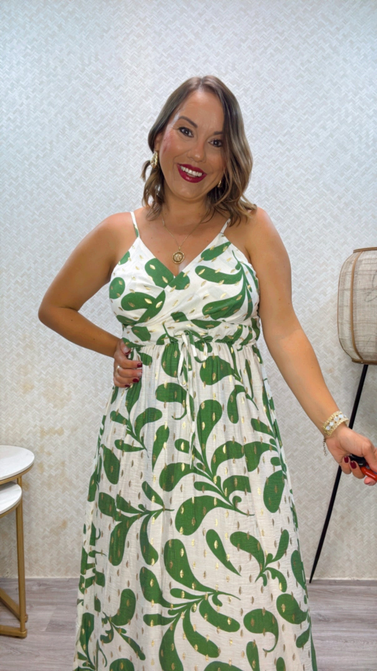 Vestido Antilla Verde