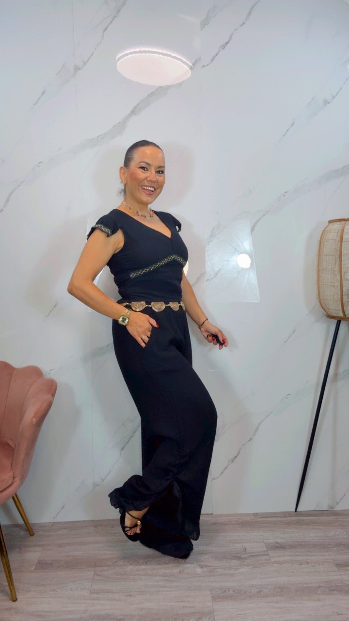 Conjunto Tifany Negro