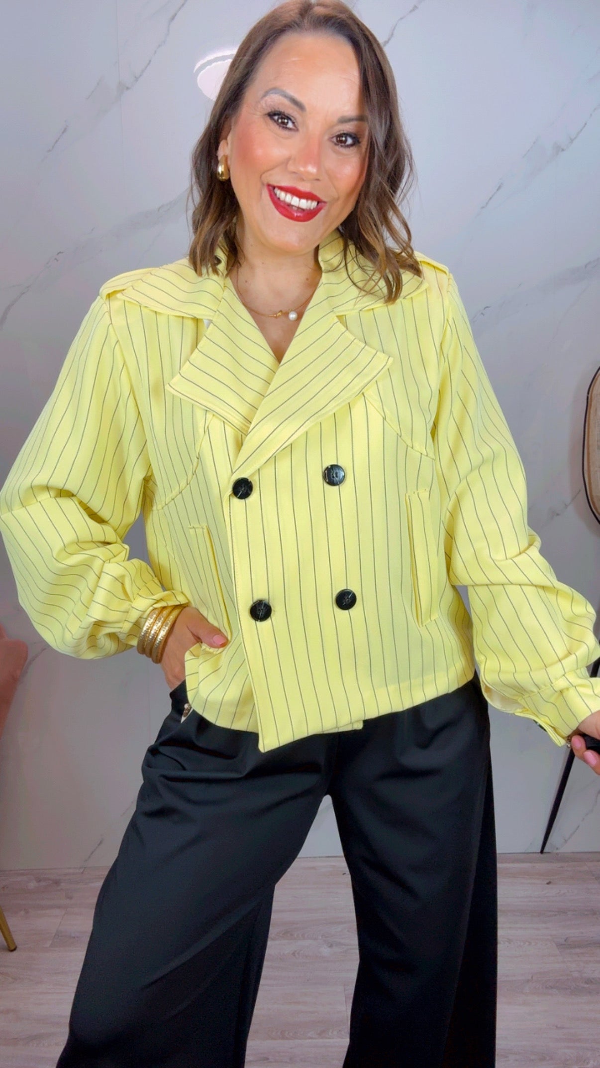 Chaqueta Roma Amarilla