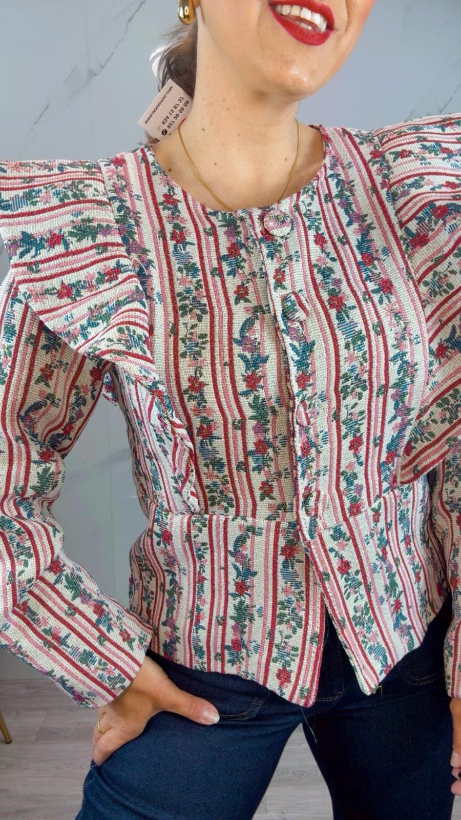 Chaqueta Juncal Flores