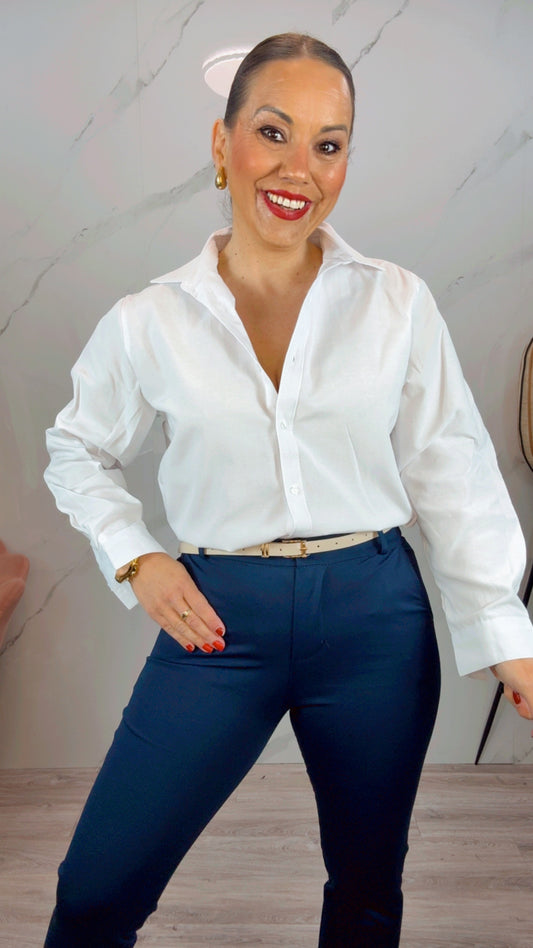 Camisa Básica Blanca