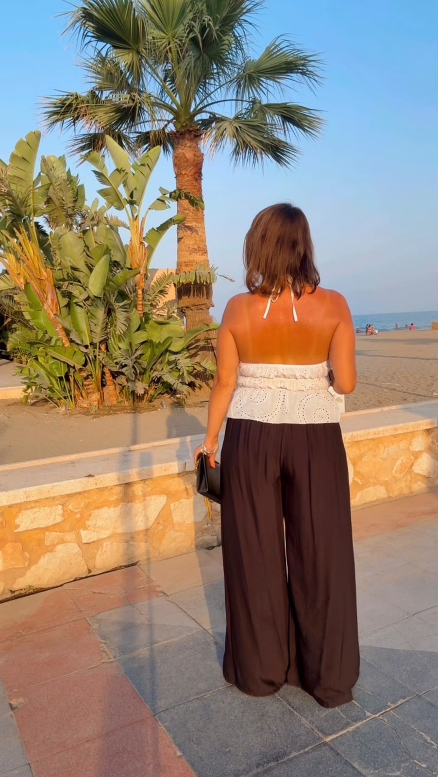 Pantalón Palazzo Negro