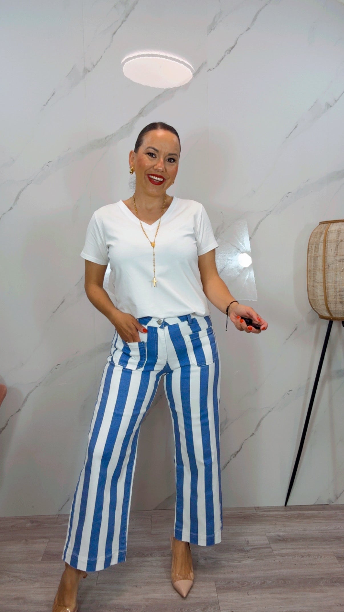 Pantalón Cascai Azul