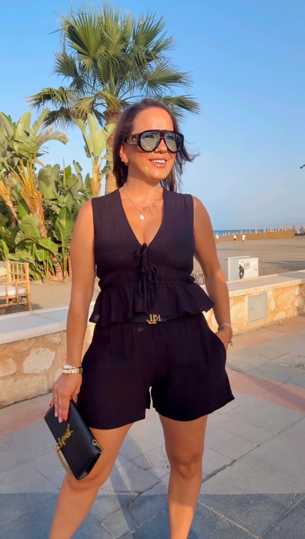 Conjunto Bali Negro