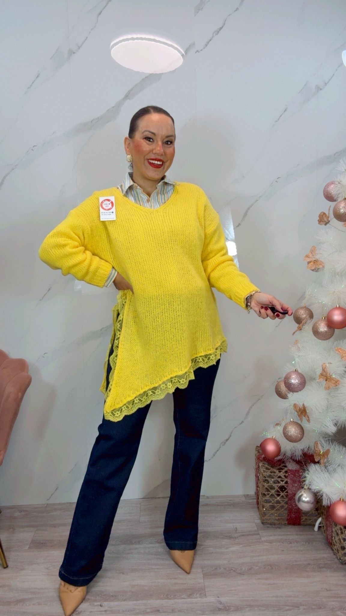 Jersey Asimétrico Amarillo