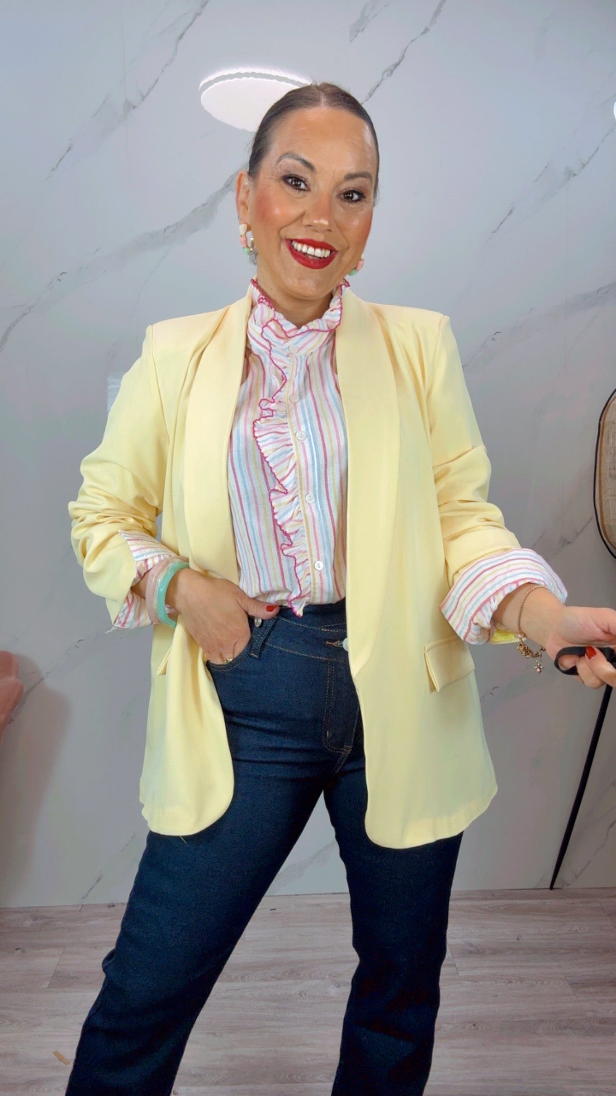 Blazer Amarilla