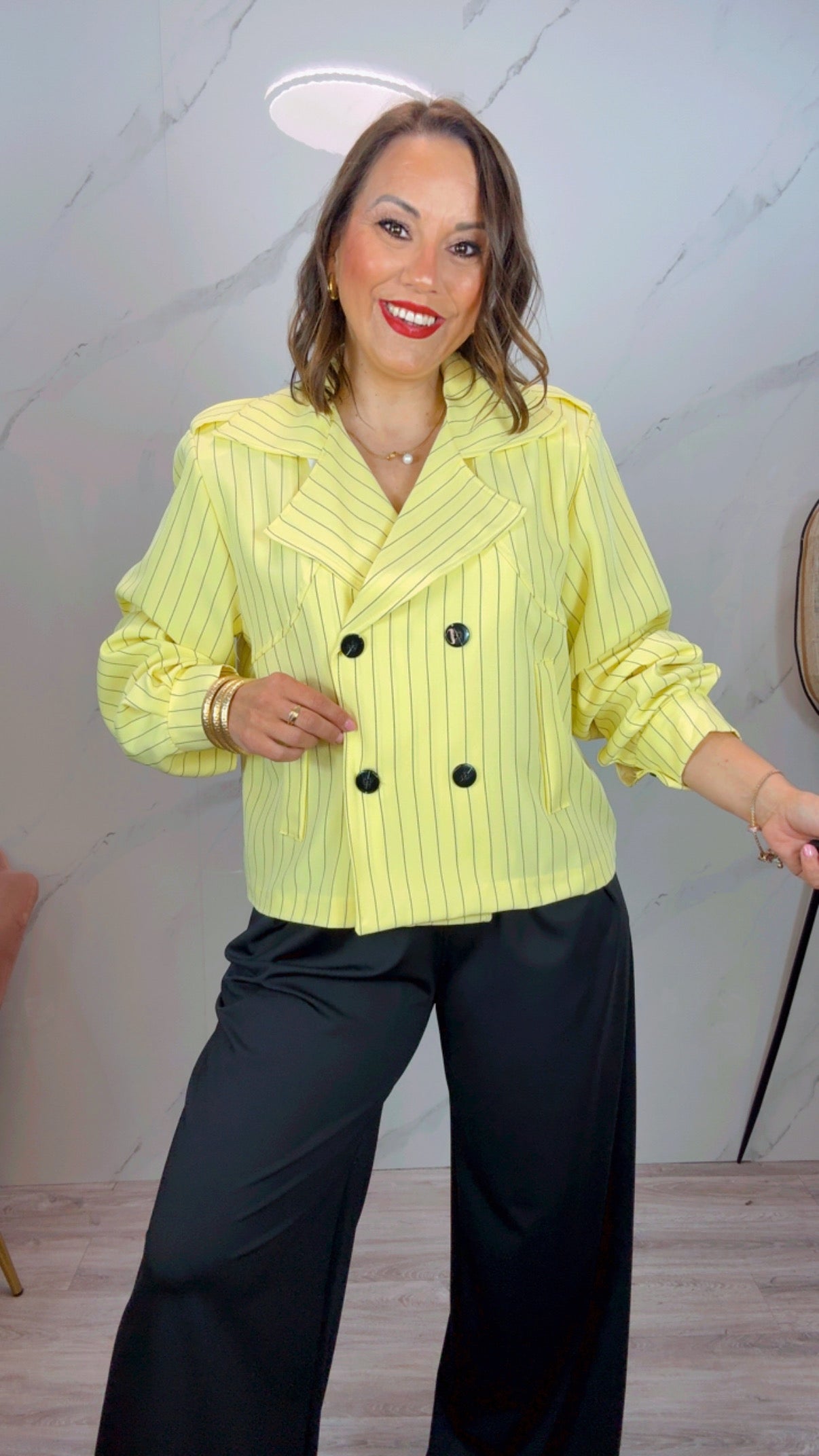 Chaqueta Roma Amarilla