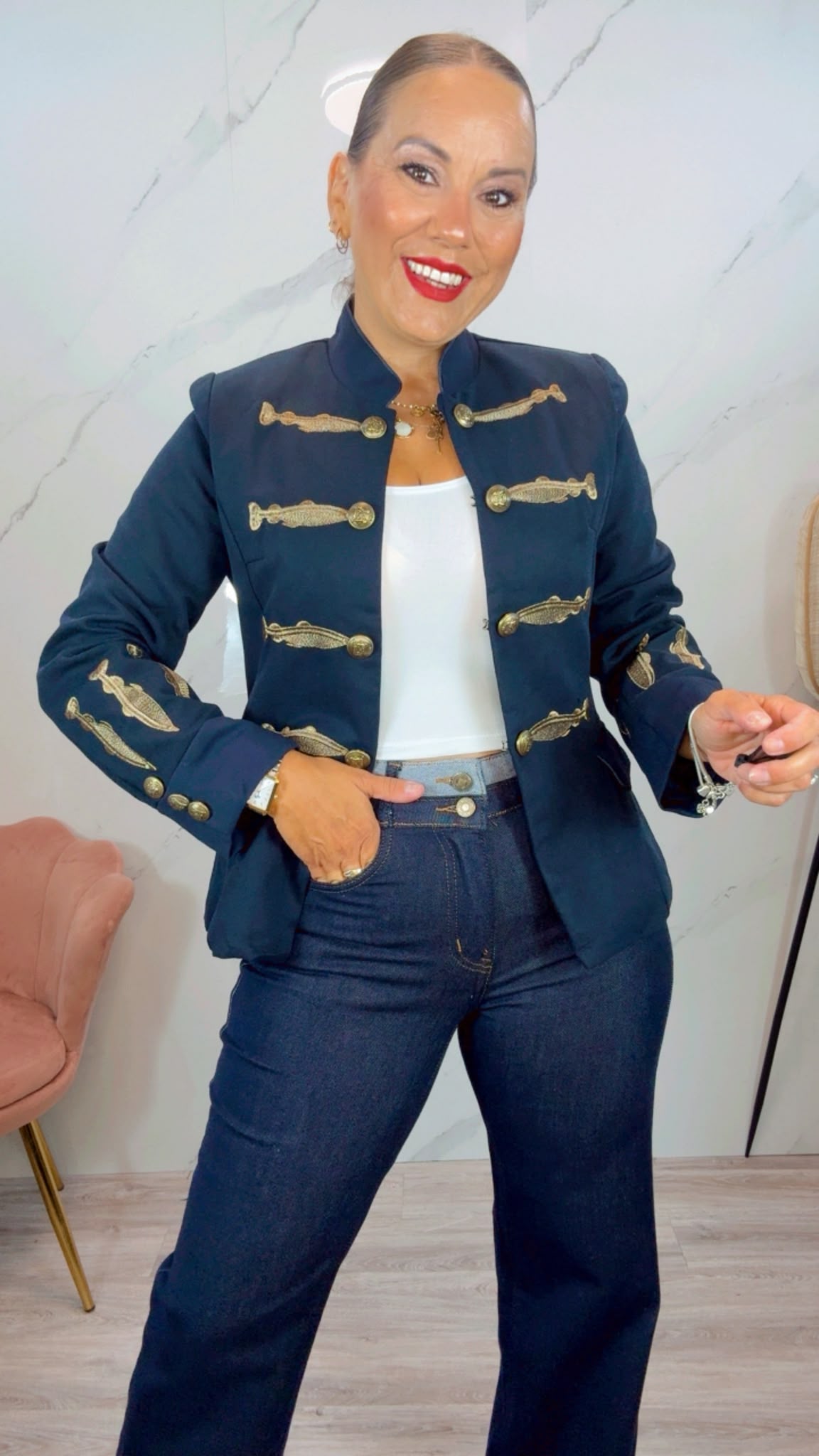 Chaqueta Marinera