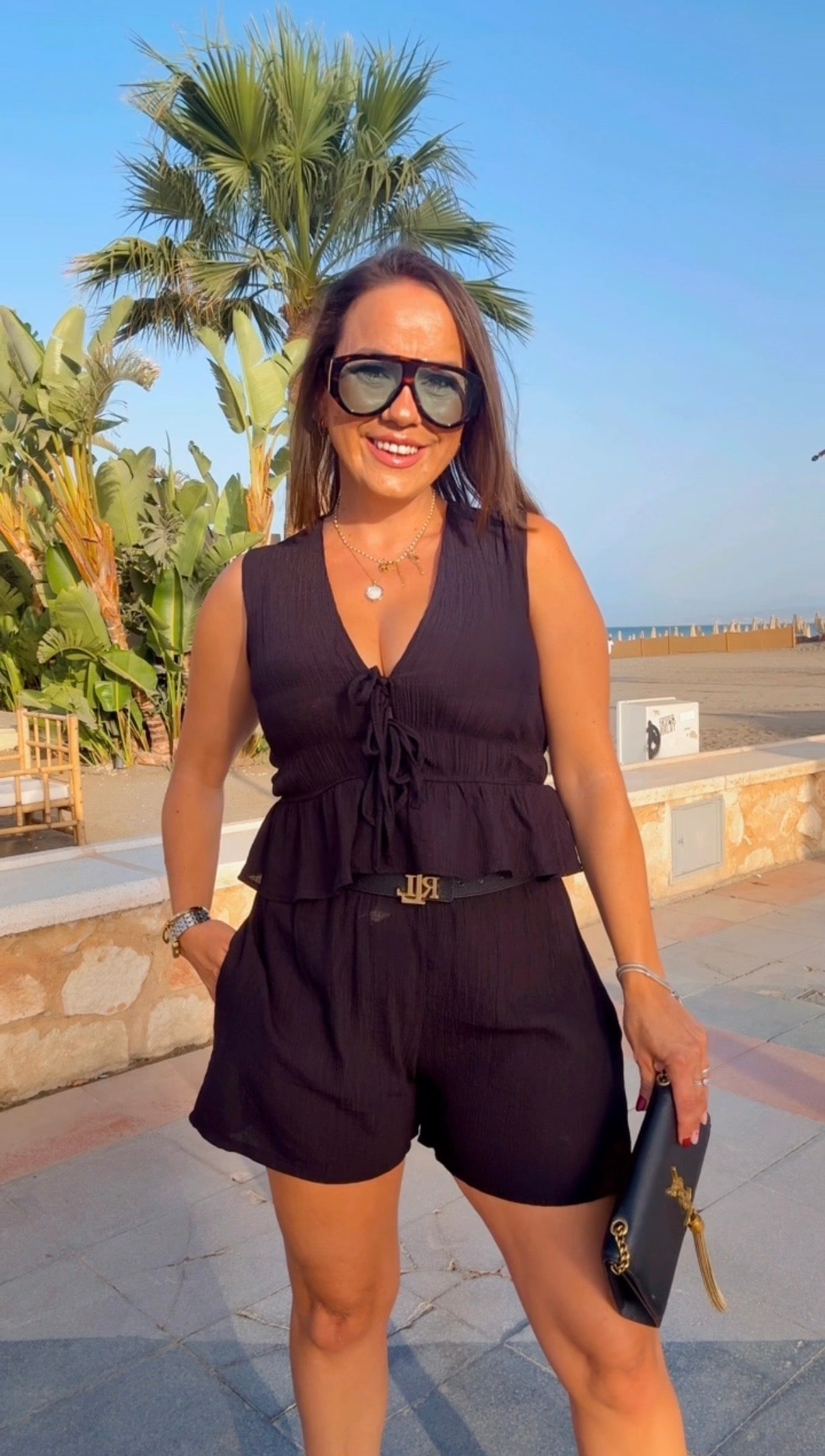 Conjunto Bali Negro