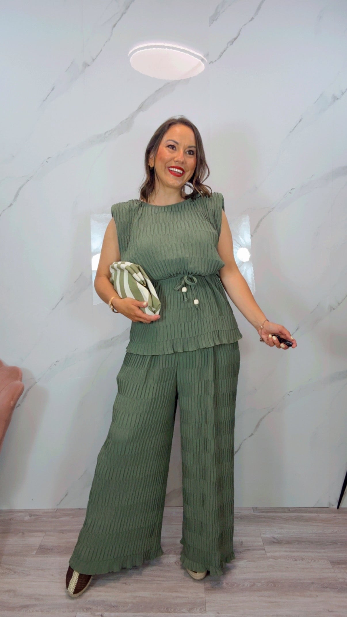 Conjunto Alma verde caza