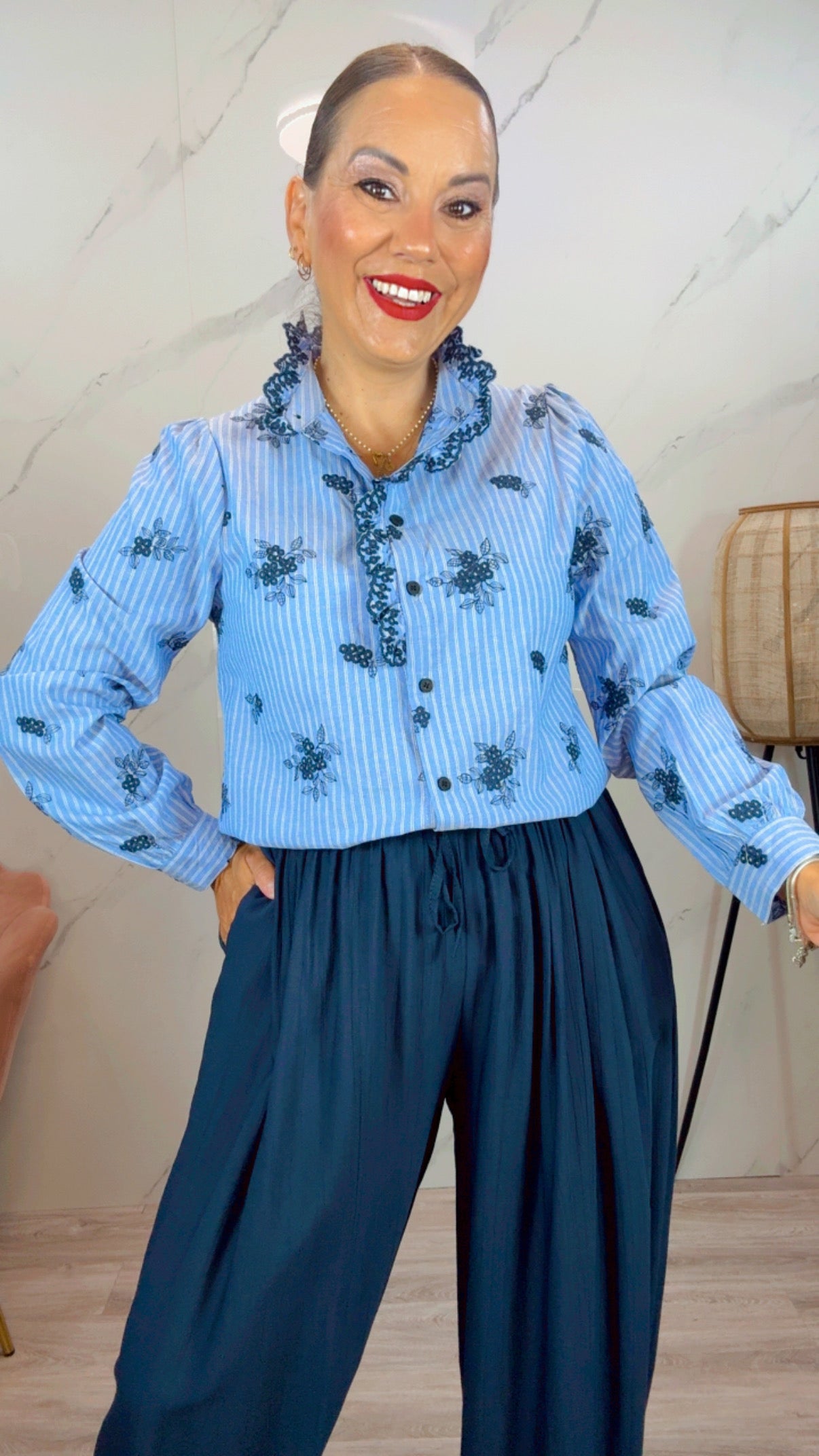 Camisa Fabiola bordada