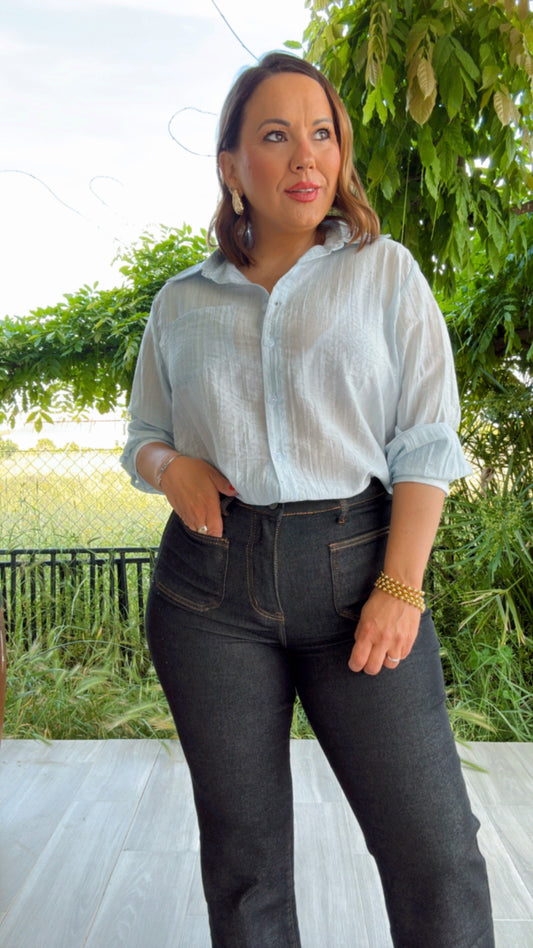 Camisa Sicilia Celeste