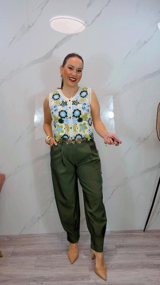 Pantalón Ballón Verde