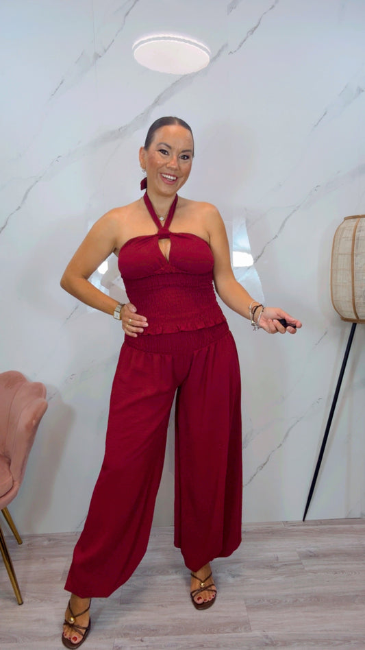 Conjunto Ainoa Burdeos