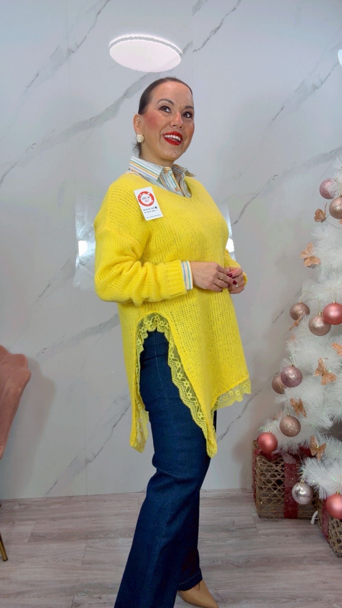 Jersey Asimétrico Amarillo