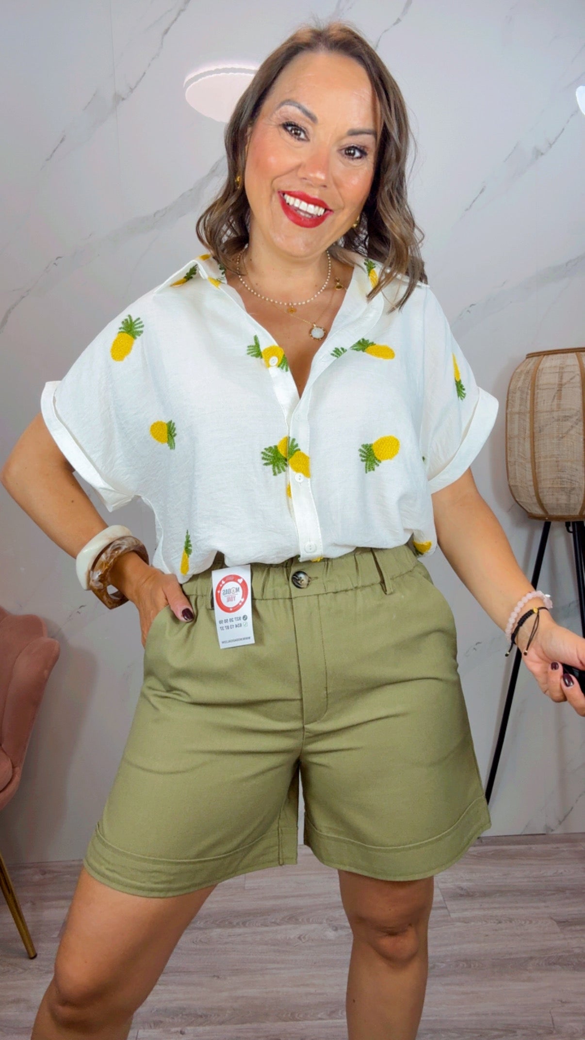 Camisa Piñas