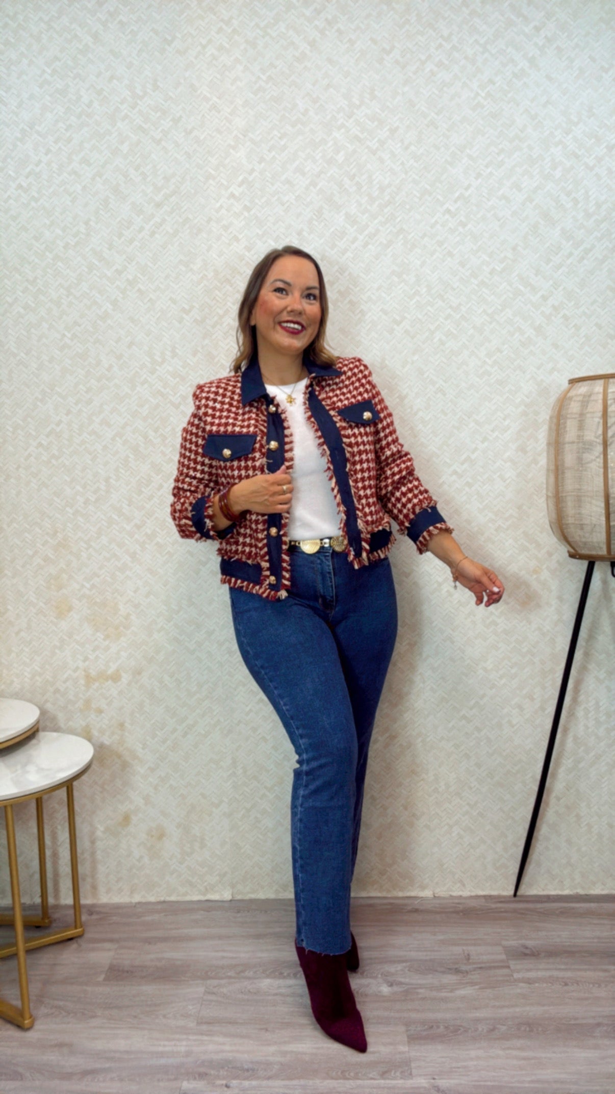 Pantalón Flare Vaquero