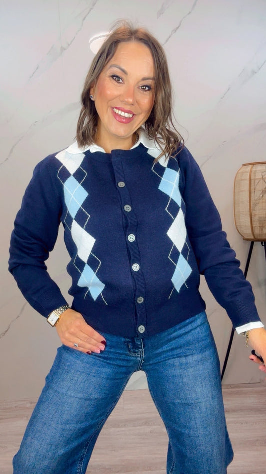 Rebeca London Azul Marino