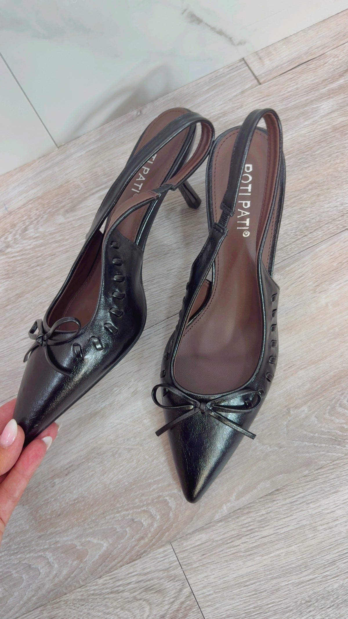 Zapato Tacón Negro