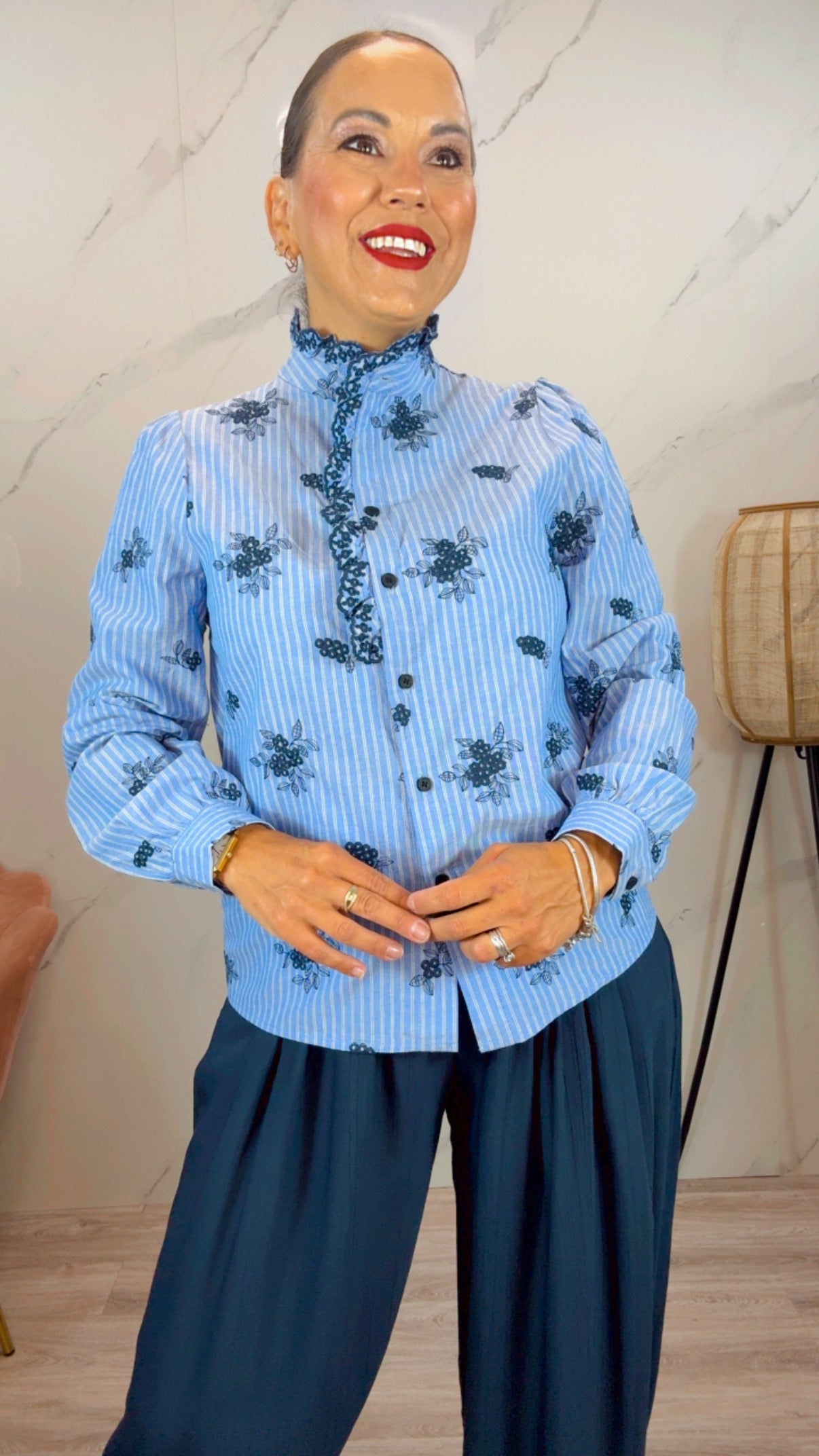 Camisa Fabiola bordada