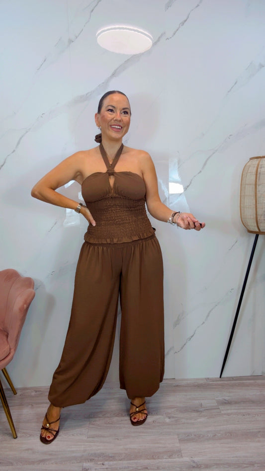 Conjunto Ainoa Marrón