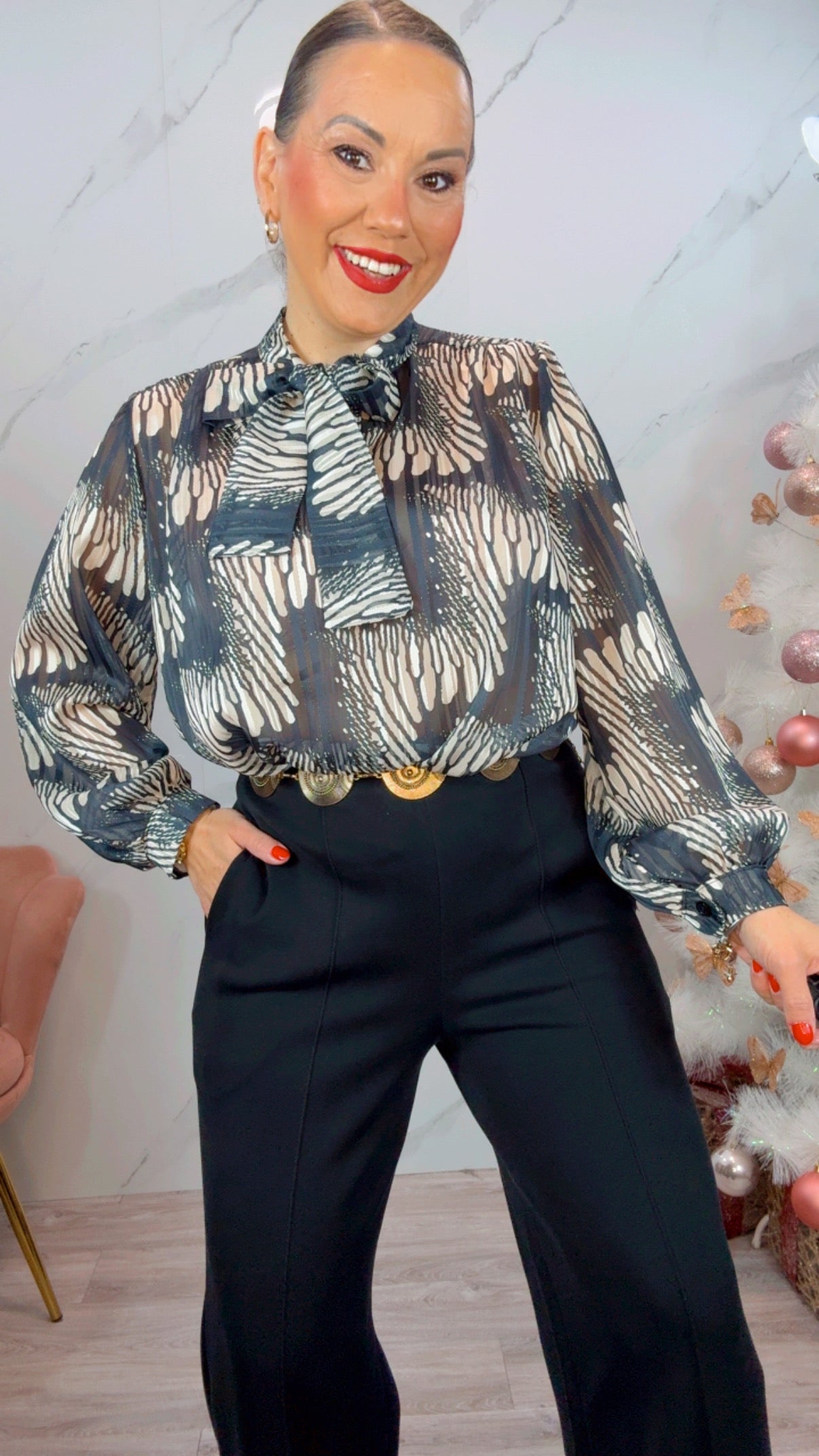 Blusa camelia