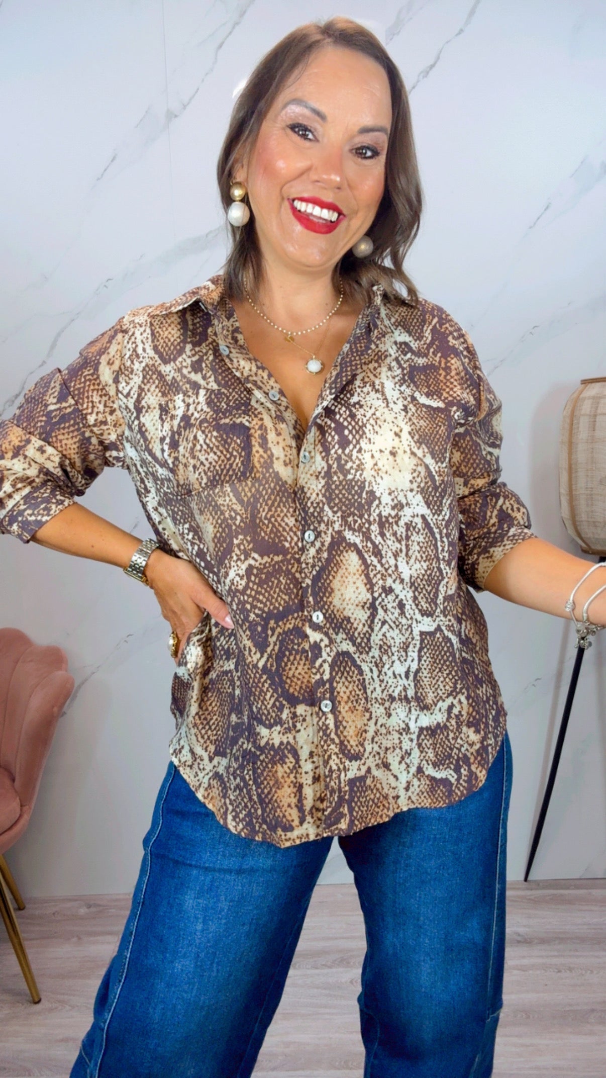 Camisa Serpiente