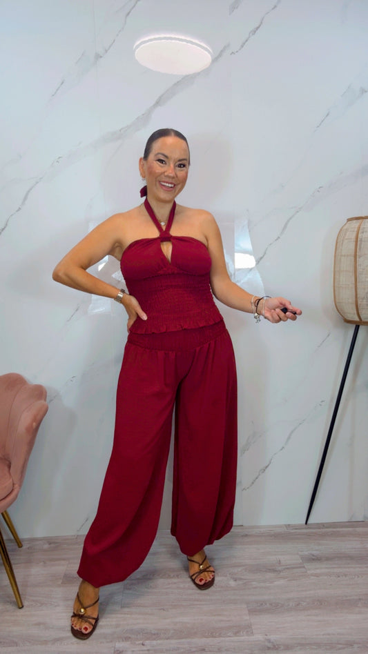 Conjunto Ainoa Burdeos