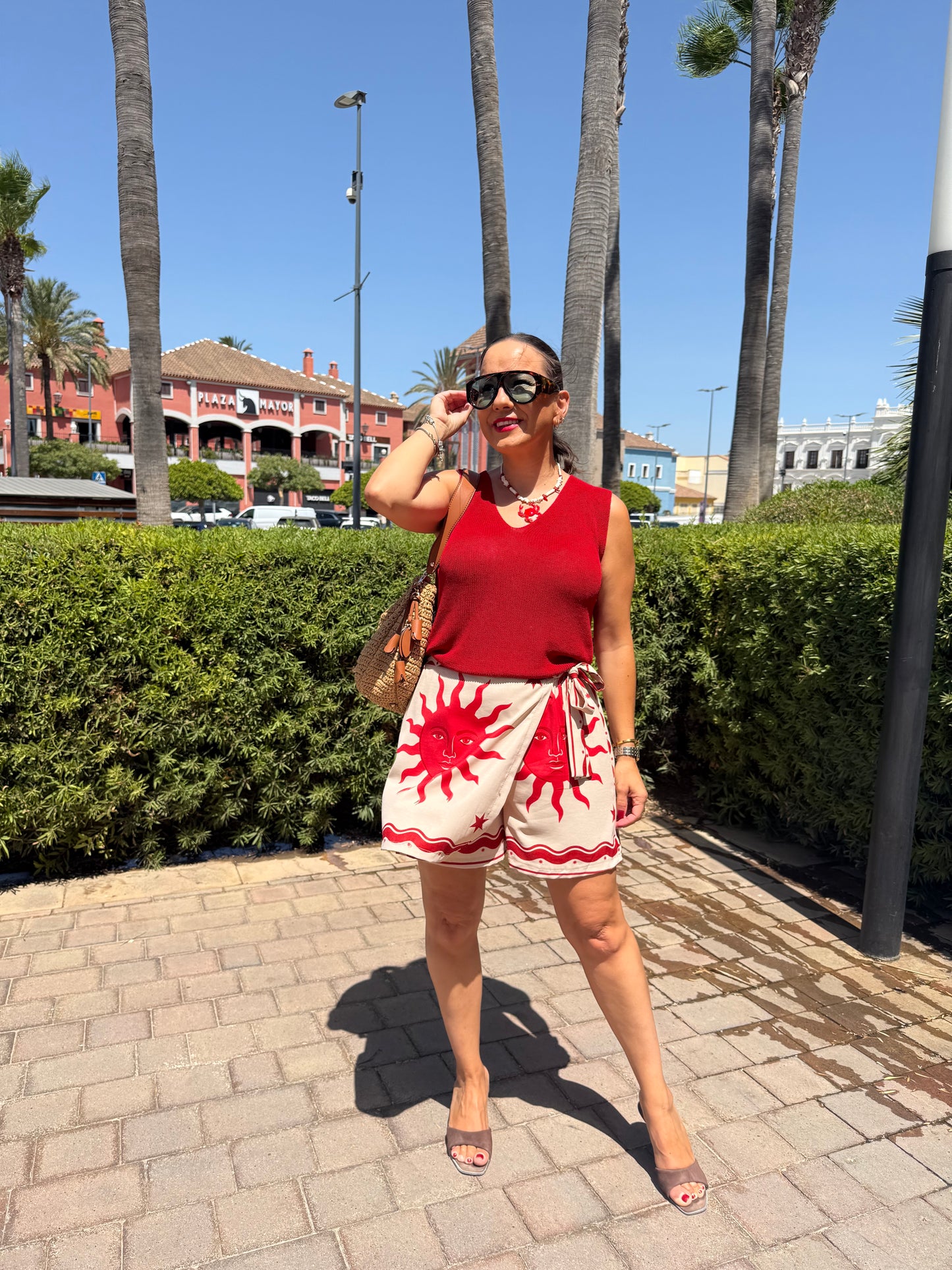 Top Hilo Rojo