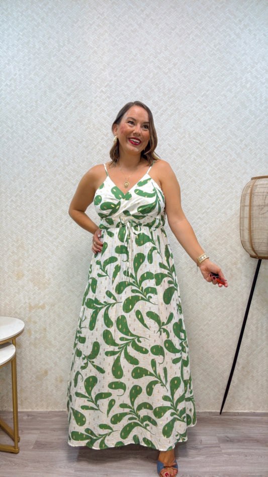 Vestido Antilla Verde