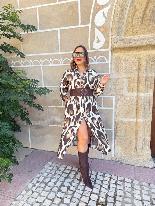 Vestido Safari