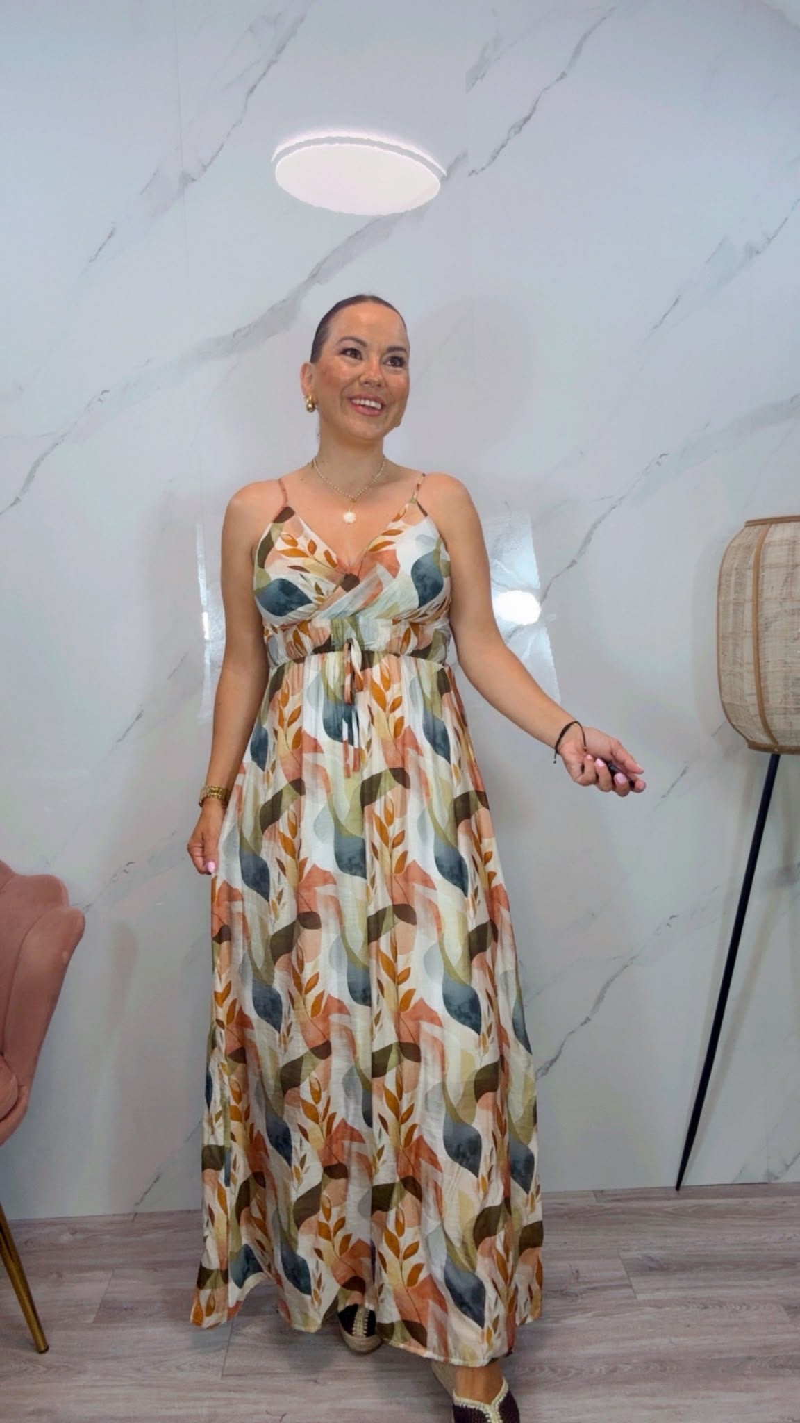 Vestido Hojas