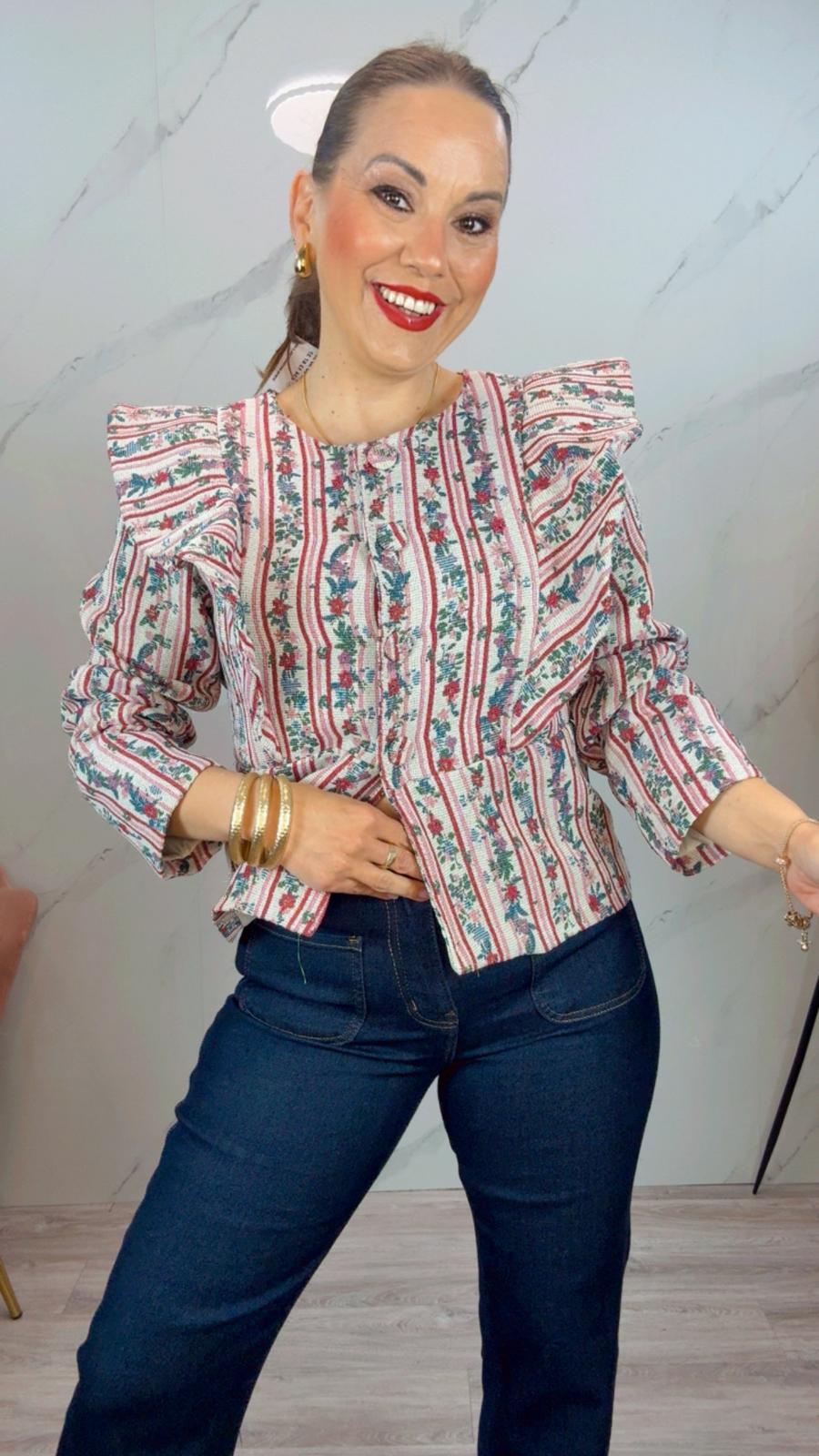 Chaqueta Juncal Flores