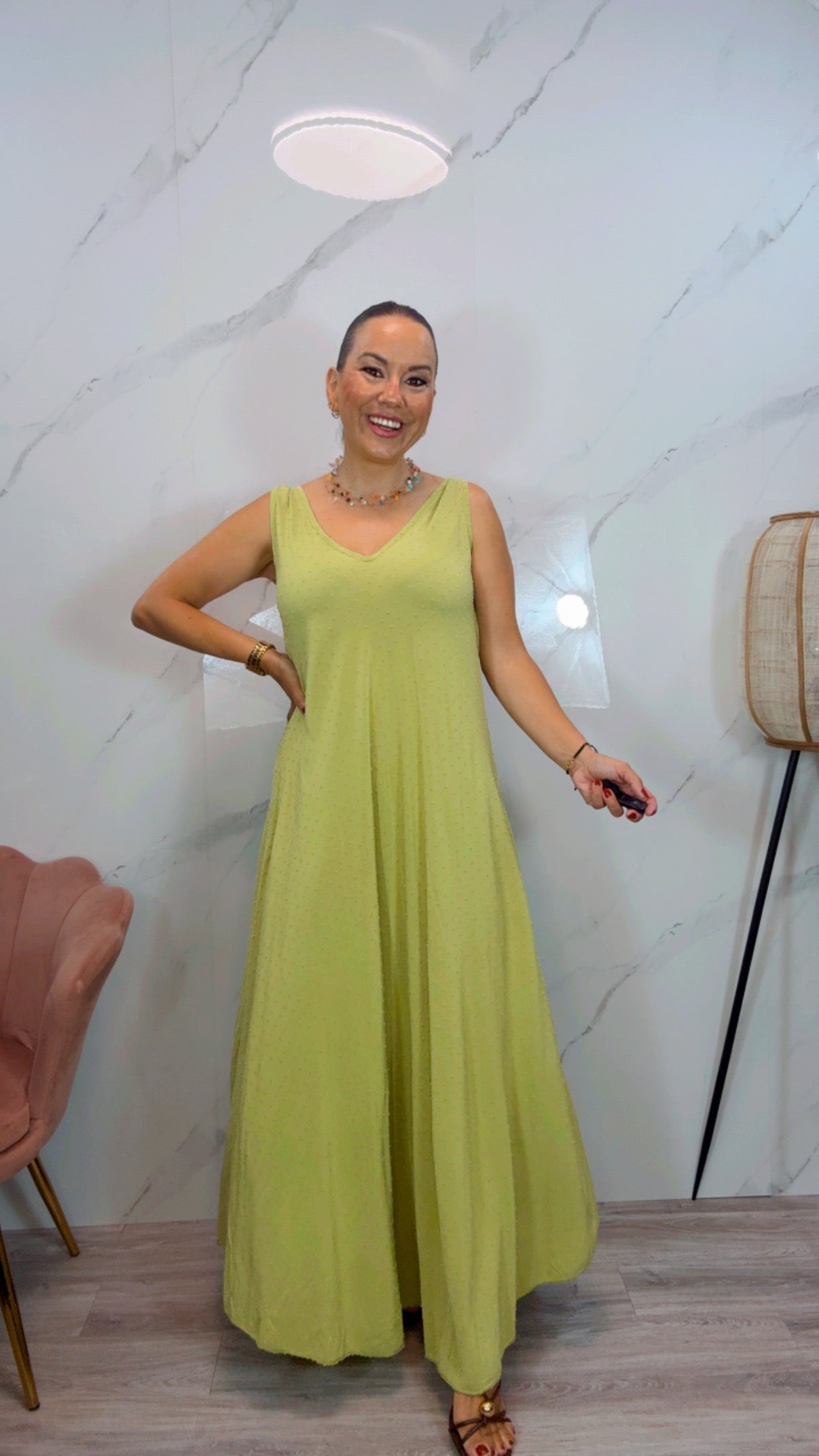 Vestido Pistacho