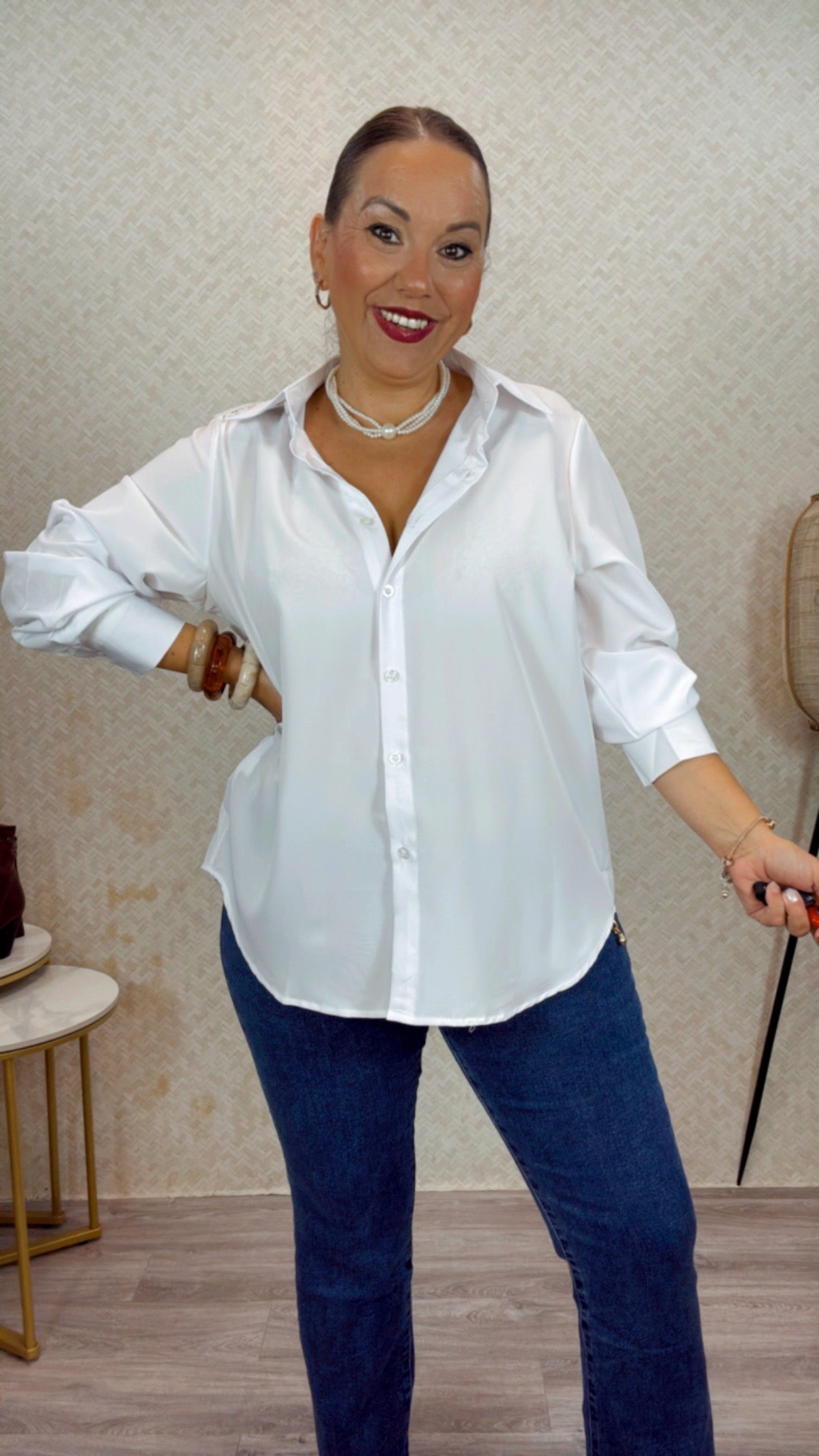 Camisa Básica Blanca