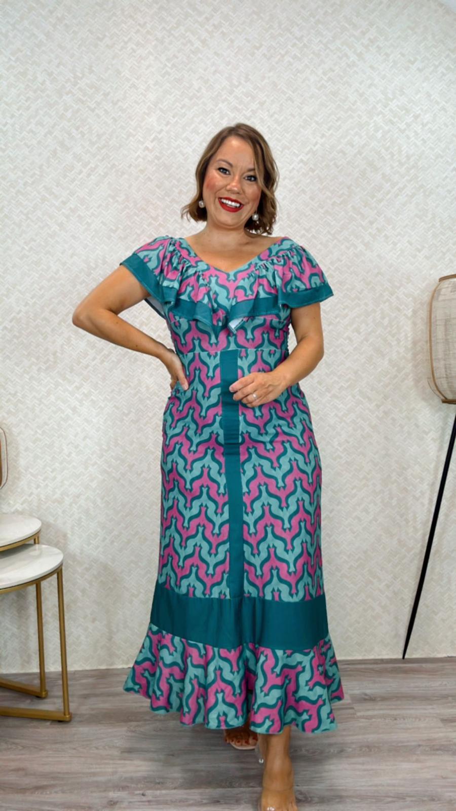 Vestido Euphoria Azul Pato