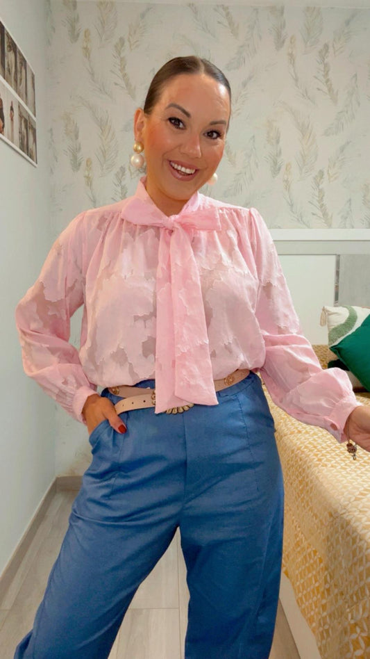 Blusa Aura Rosa