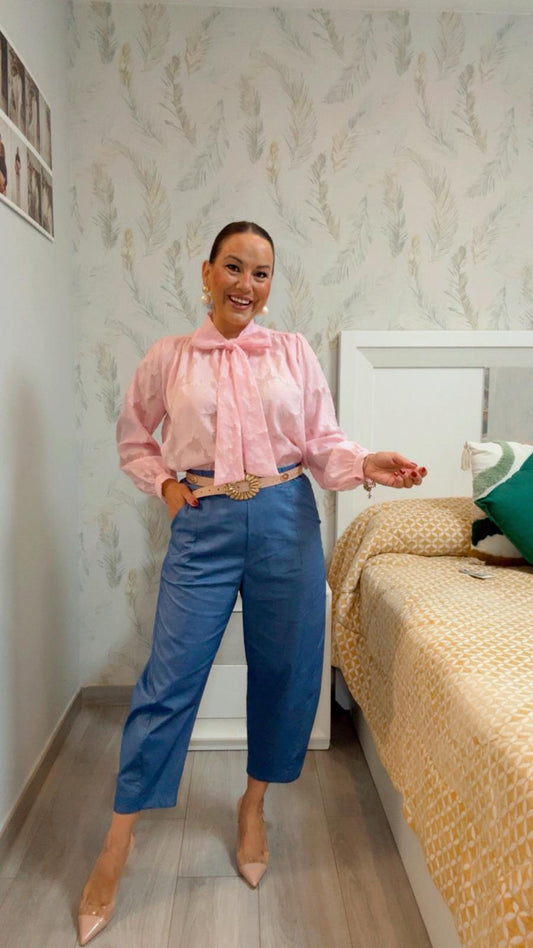 Pantalón Ballon Loneta Denim