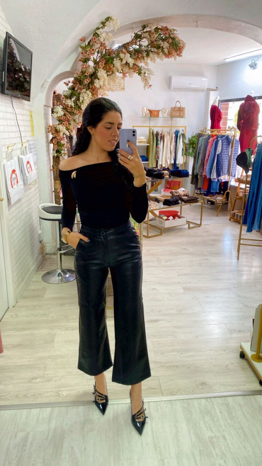 Pantalón Flare Negro