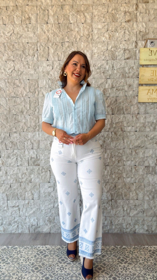 Pantalón Génesis Blanco