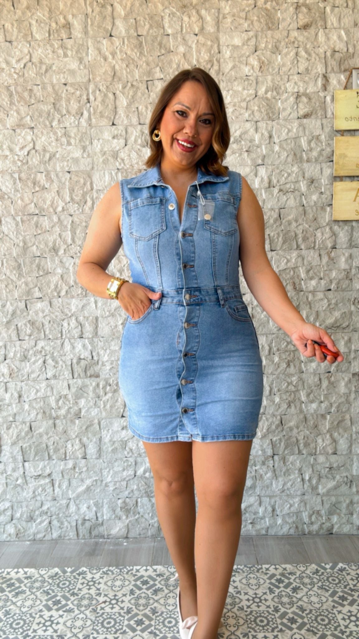 Vestido Denim
