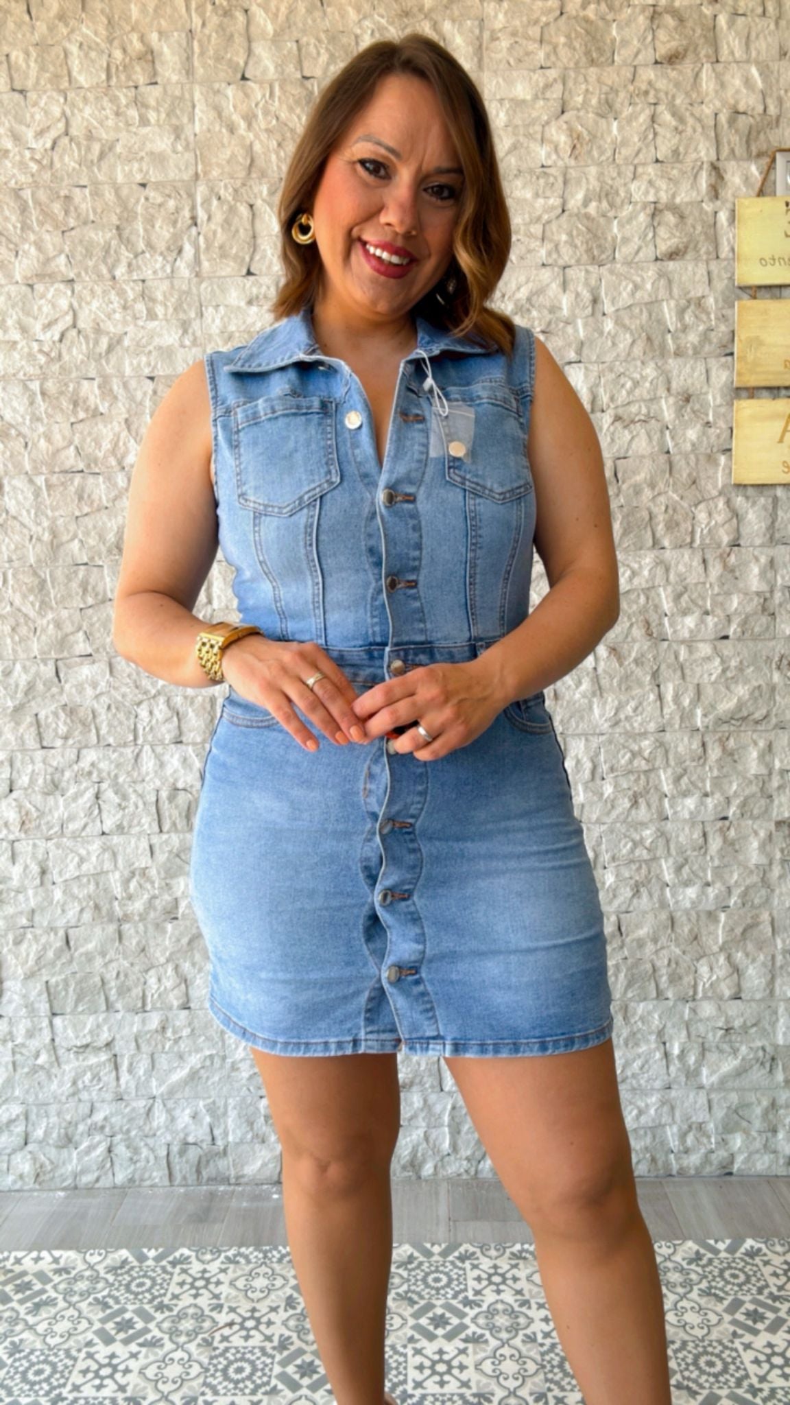Vestido Denim